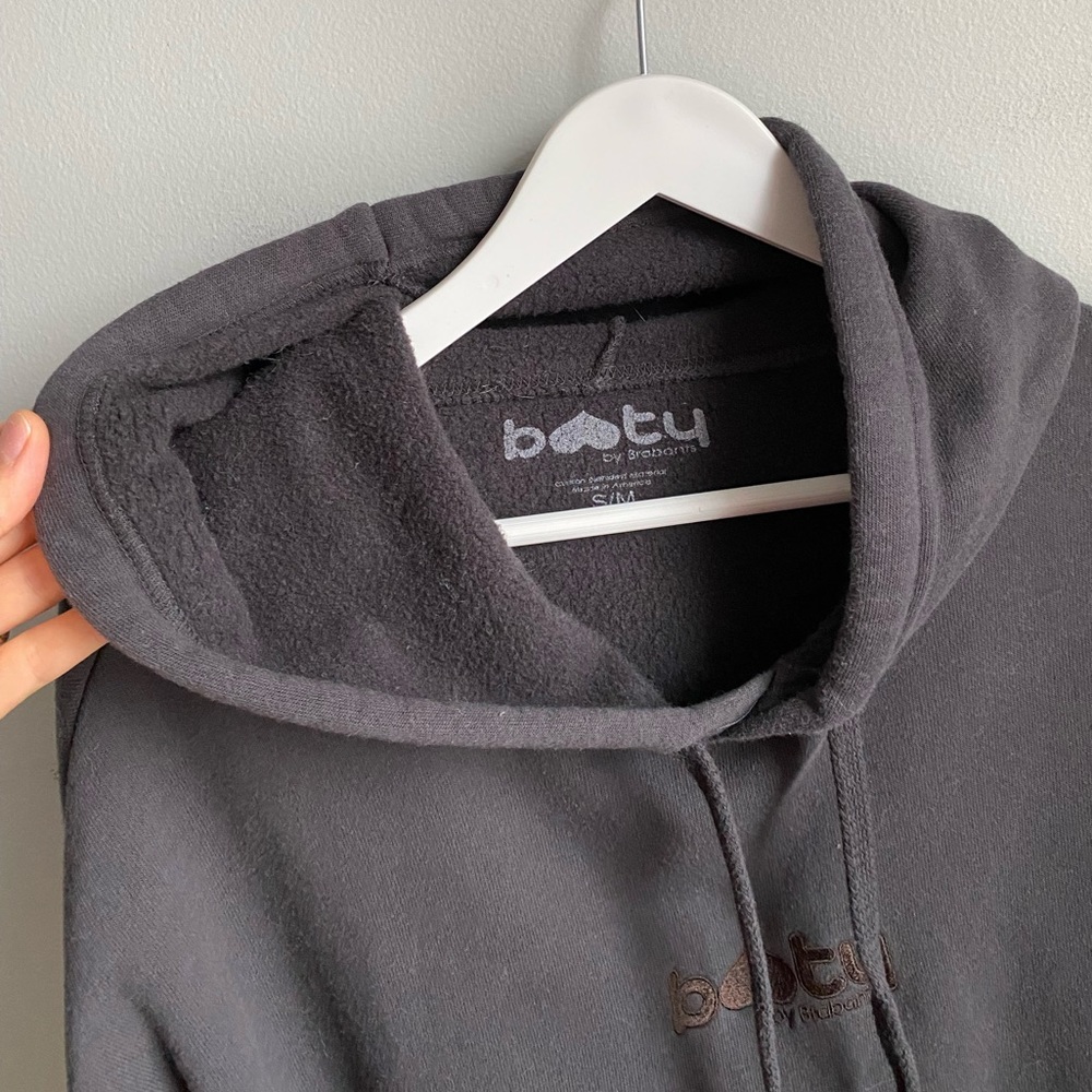 Booty By Brabants Oversized Charcoal Hoodie - Picture 5 of 6